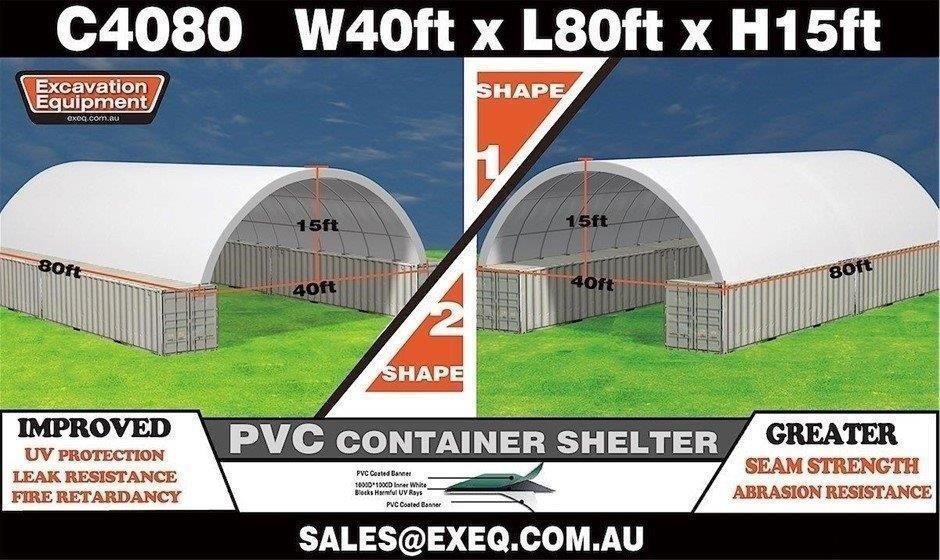 Container Shelters - Toowoomba (Unused)