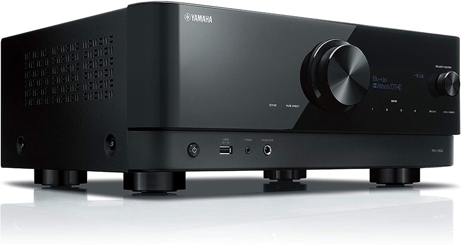 YAMAHA RX-V6A 7.2-Channel AV Receiver with Wi-Fi, Bluetooth, MusicCast, DTS