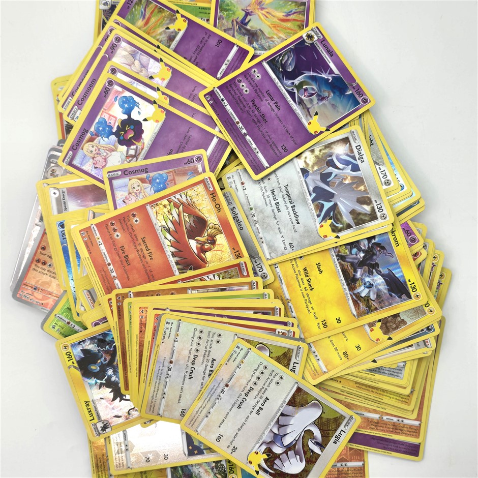 No Reserve 250+ Holo  Reverse Holo Pokemon Cards