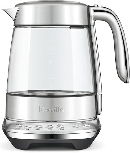 BREVILLE The Smart Crystal Luxe, Brushed Stainless Steel.