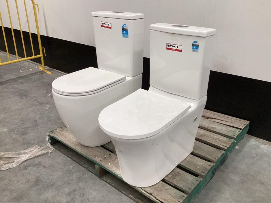 2x Toilet Suites Auction (0013-7055715) | Grays Australia