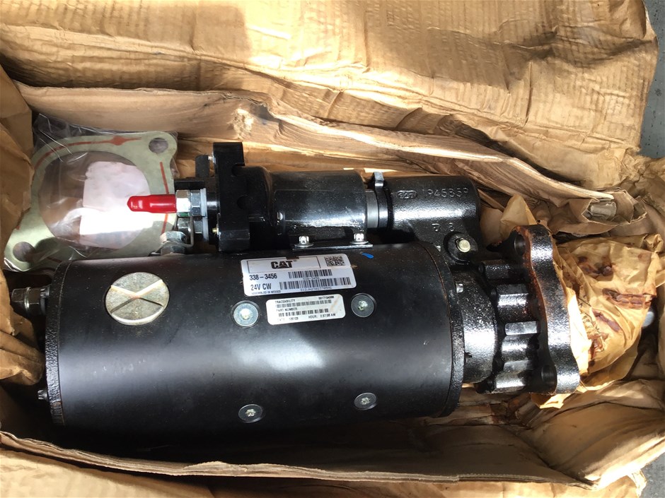 Caterpillar starter motor- unused