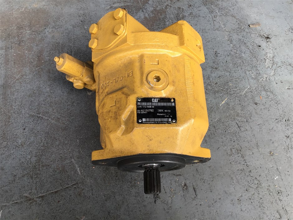 Hydraulic pump caterpillar
