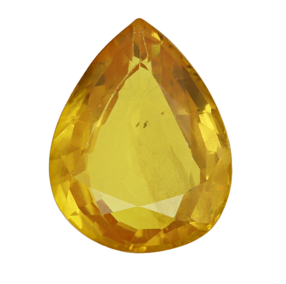 1.90 Carats Yellow Sapphire
