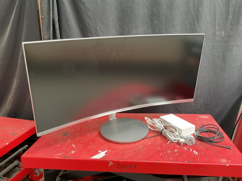 Samsung C34J791WTE 34” Ultra Wide Curved Monitor Auction (0012-3032379 ...