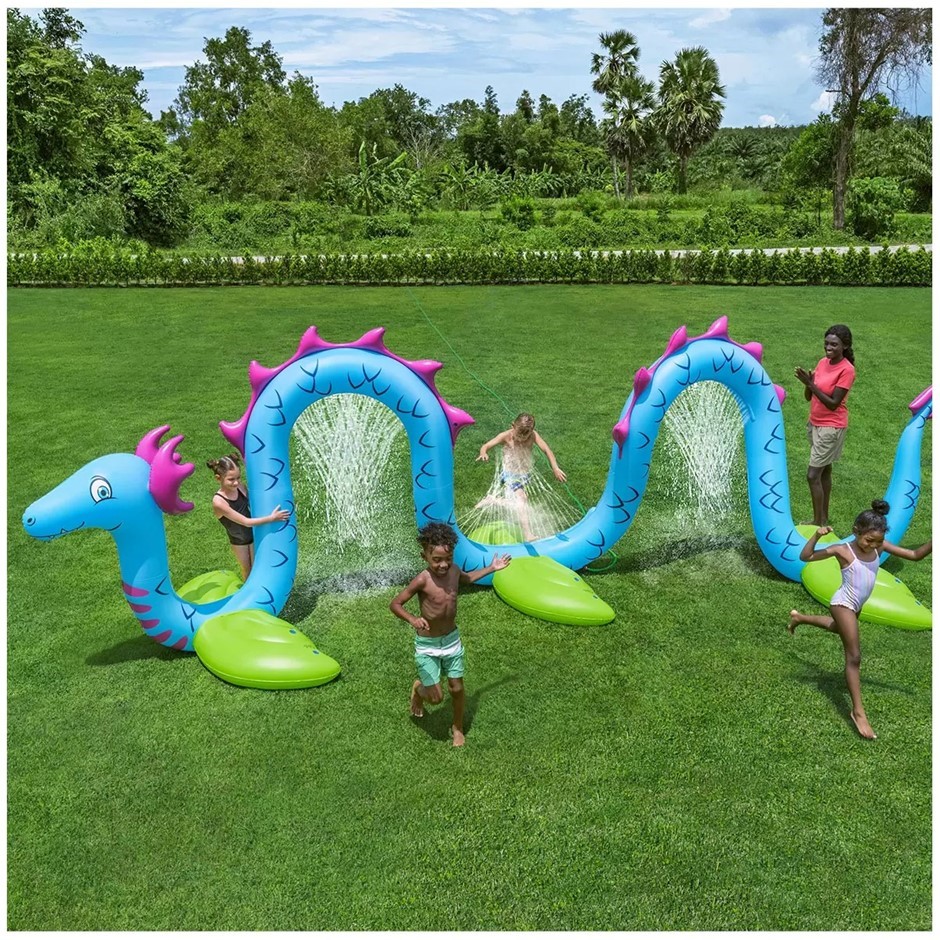 H2OGO Giant Sea Serpent Sprinkler, 6.3m. NB: Open packaging, no further tes