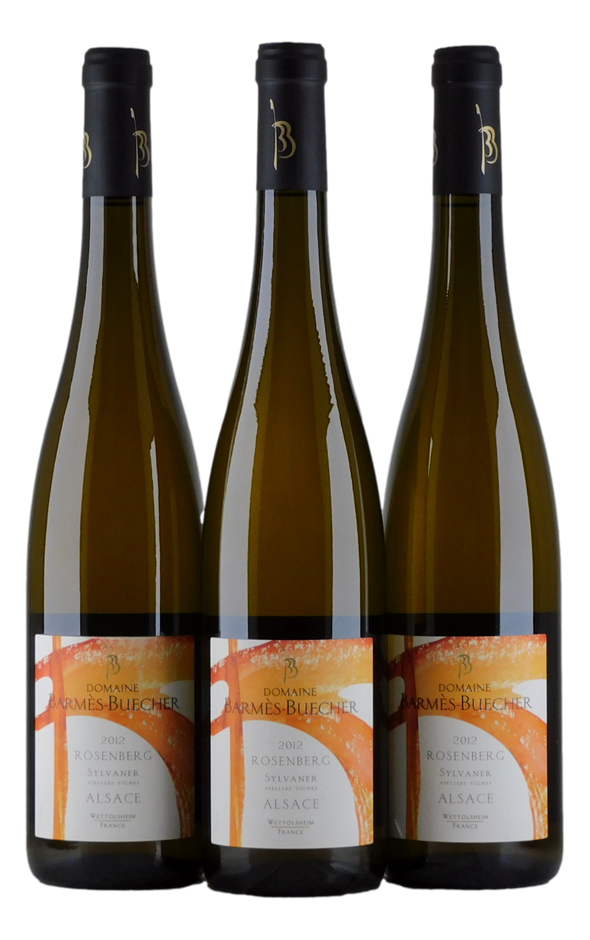Domaine Barmes Buecher Rosenberg VV Sylvaner 2012 (3x 750mL) Alsace 5* Prov