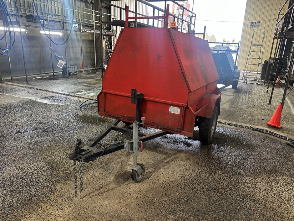 Box Trailer, Desalination Plant, Prime Mover Turntables