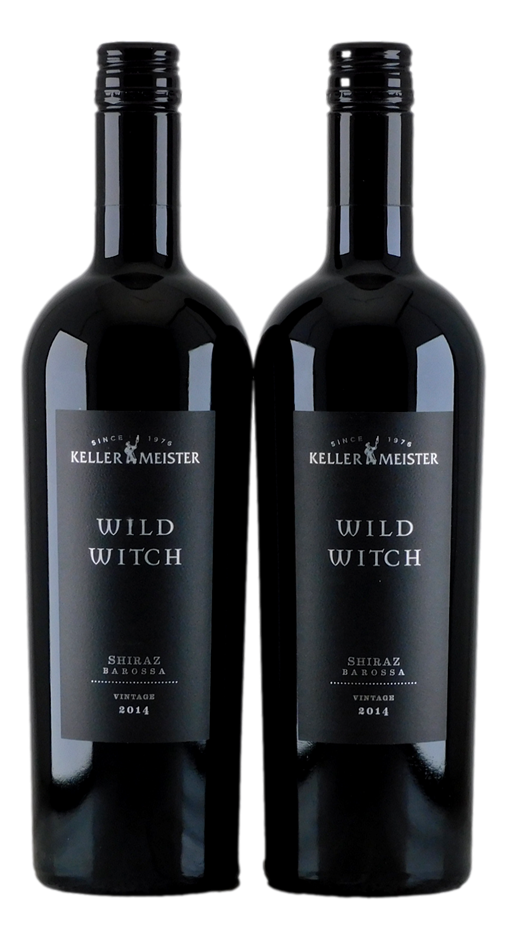 Kellermeister Wines Wild Witch Shiraz 2014 (2x 750mL), Barossa. 5* Prov.