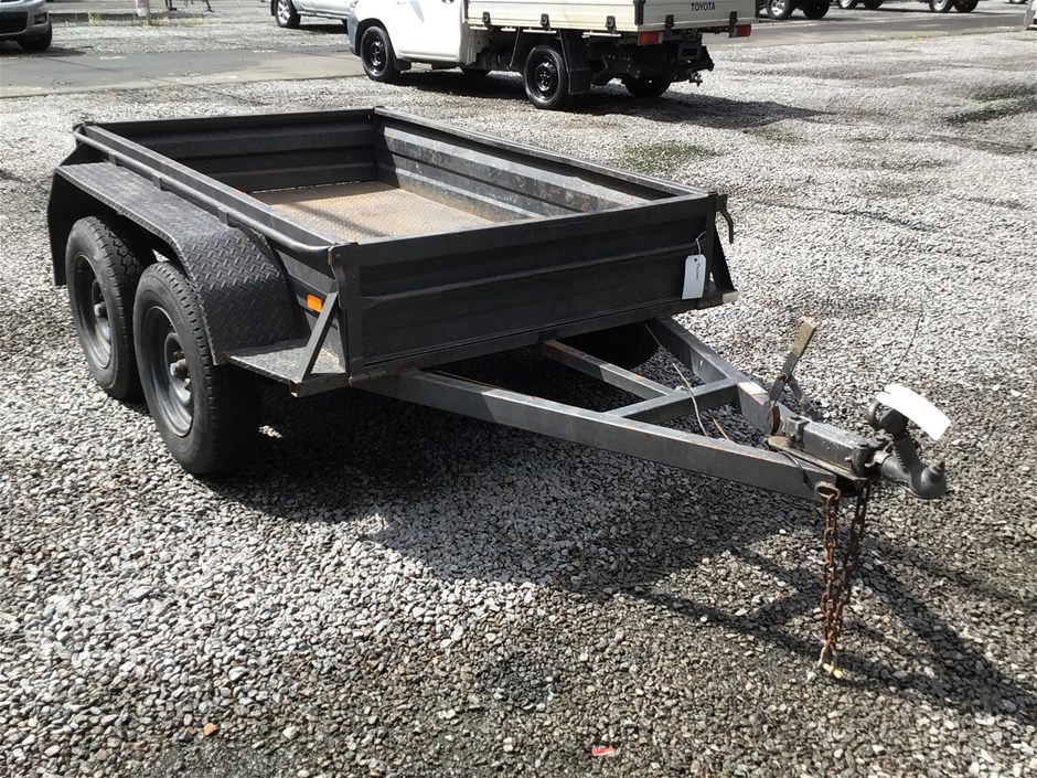 No Reserve 2007 Austrailers 7x4 Tandem Box Trailer