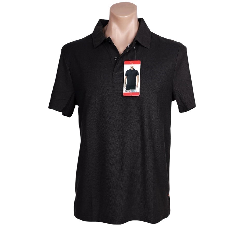 32DEGREES Men's Micro Pique Polo, Size S, 100% Polyester, Charcoal. Buyers