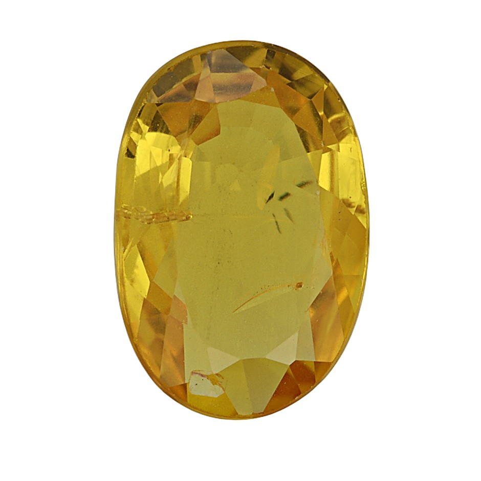 1.04 Carats Yellow Sapphire