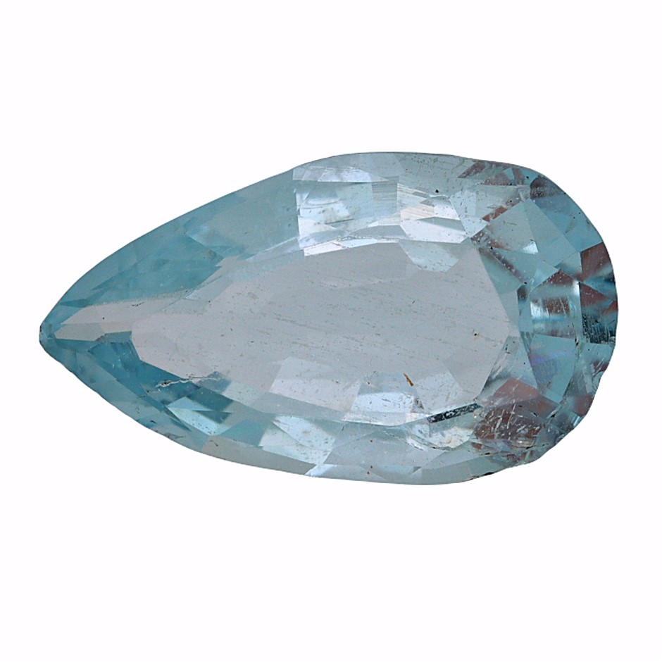 1.73 Carats Light Blue Aquamarine