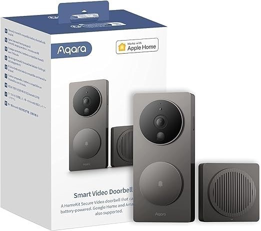 AQARA Smart Video Doorbell G4.  Buyers Note - Discount Freight Rates Apply