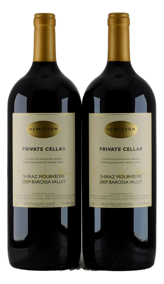 Hewitson Private Cellar Shiraz Mourvedre 2009 (2x 1.5L), Barossa.  5* Prov.
