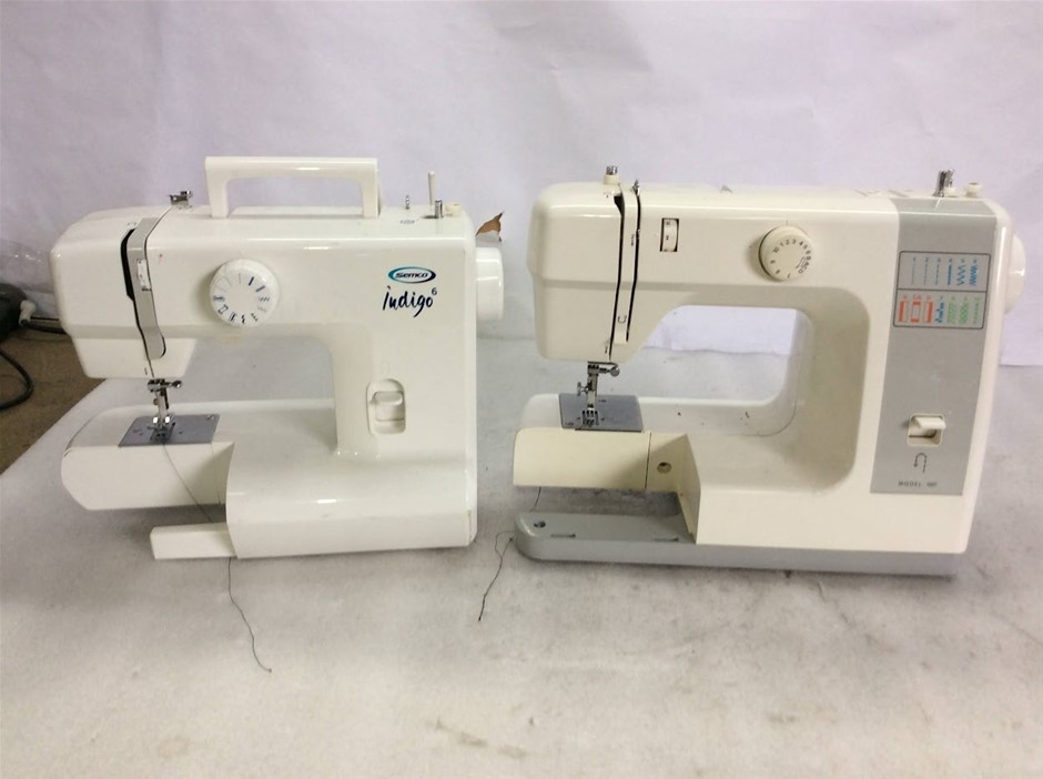 SINGER/Semco mix model Sewing Machine x2 Auction (0006-2565997) | Grays ...
