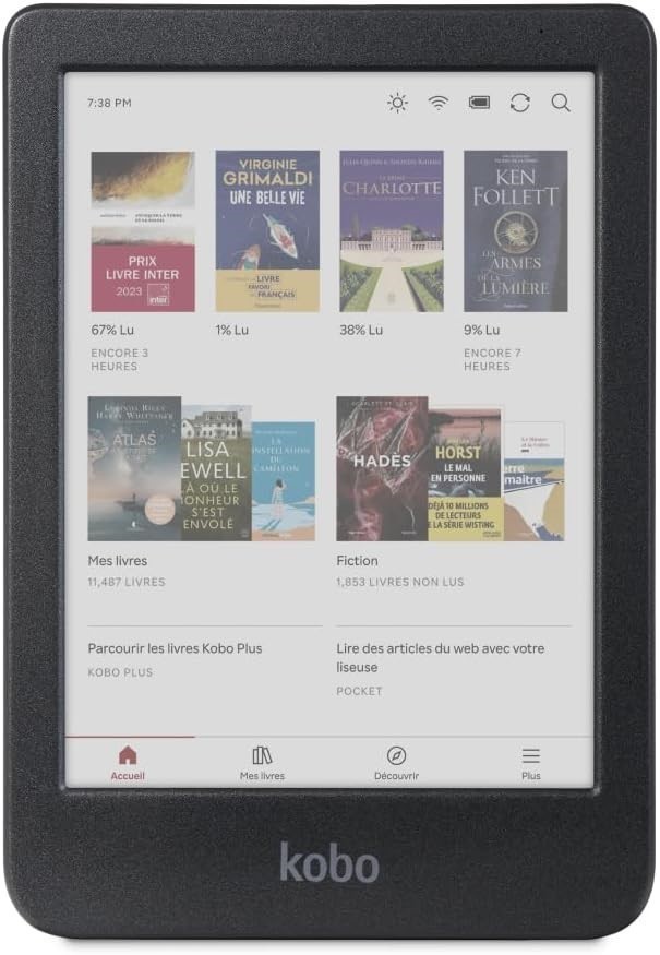 KOBO Clara Colour | Colour eReader | 6” Glare-Free Colour E Ink Kaleido™ 3