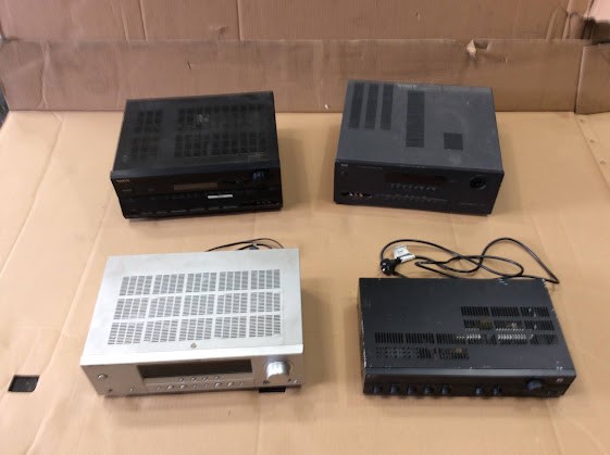 Onkyo/Yamaha/NAD AV Receiver&TOA Power Amplifier *4 Auction (0036 ...