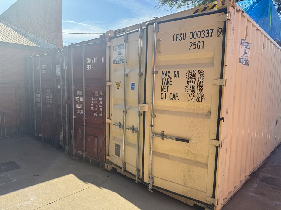 20FT High Cube Shipping Containers