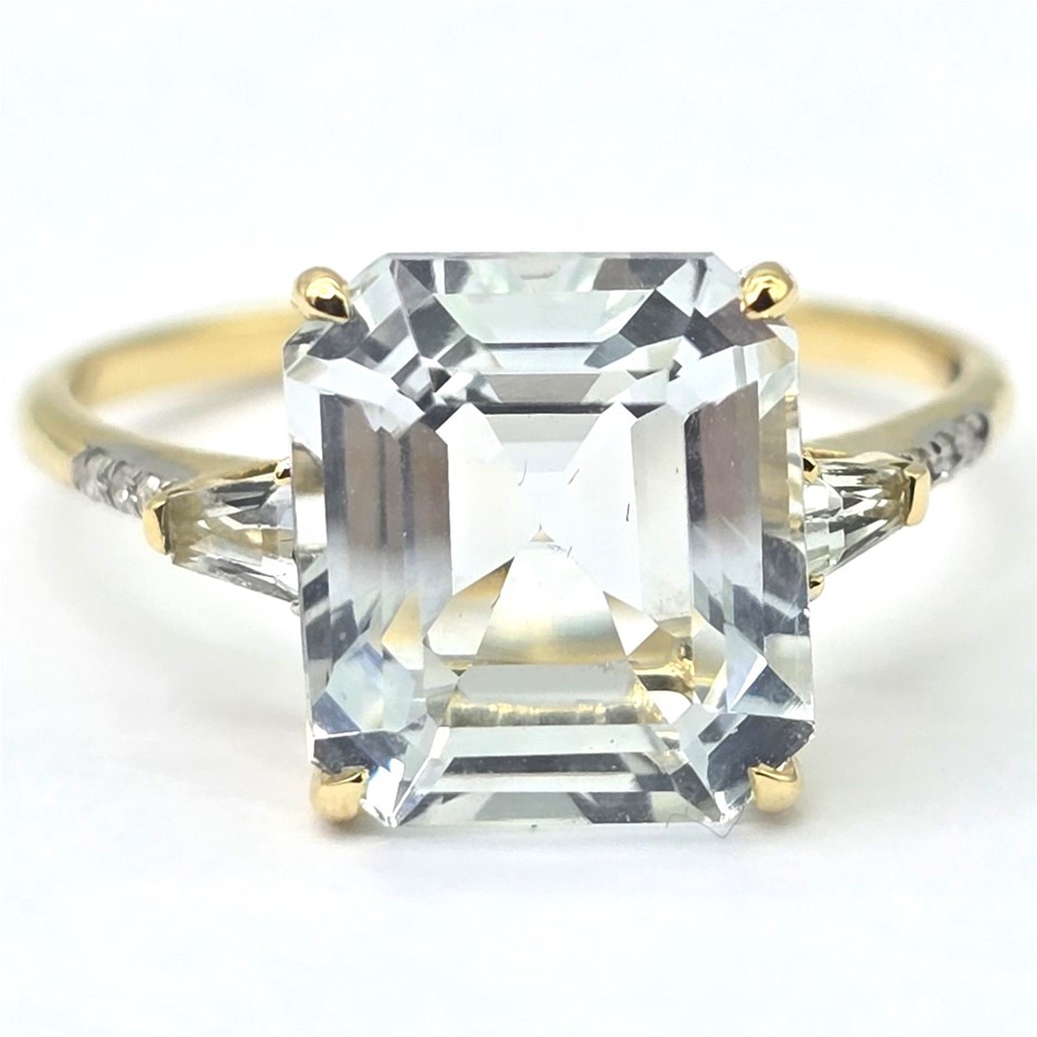   No Reserve Ex-Retail 9ct Gold  Diamond Jewellery