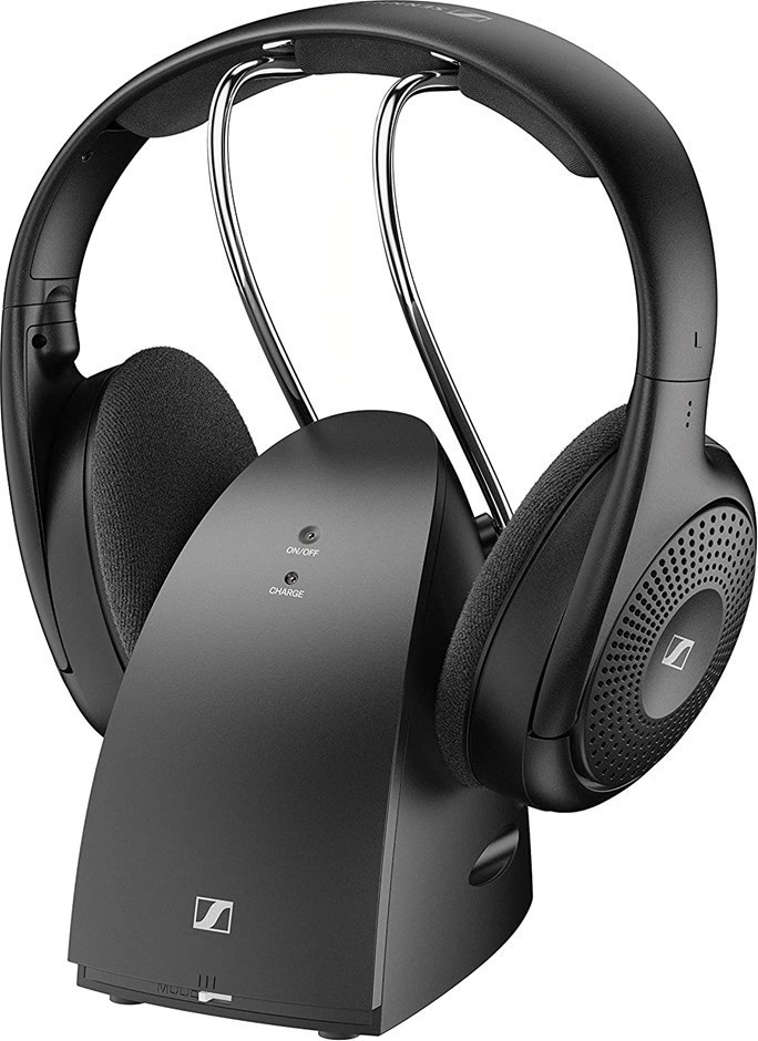 SENNHEISER RS 120-W On-Ear Wireless Headphones, Black.  Buyers Note - Disco