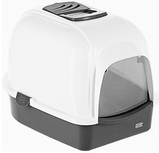 Feline First Cat Litter House, Medium. 56L x 43W x 40H centimetres. NB:Dust