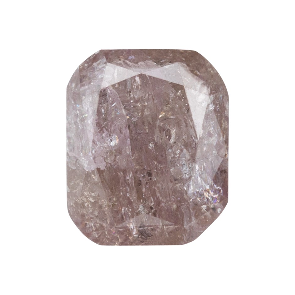 0.63ct Loose Untreated Natural Pink Diamond Emerald Cut