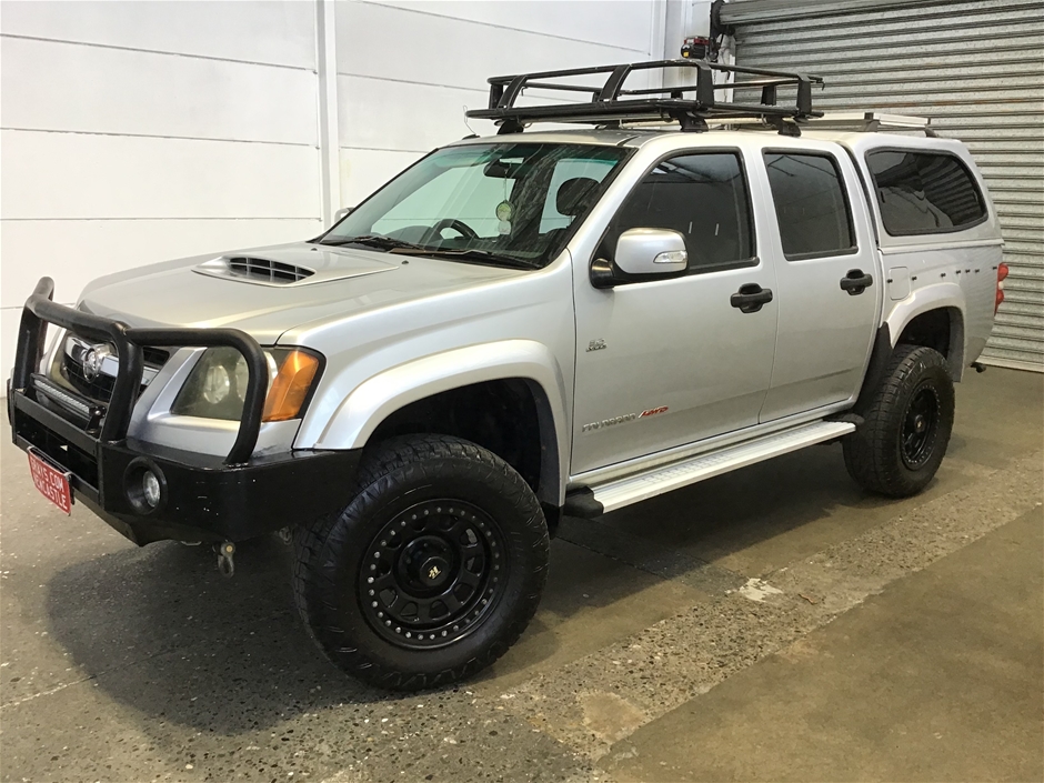Holden Colorado 4X4 LX 3.0 T/D RC Turbo Diesel Manual Dual Cab