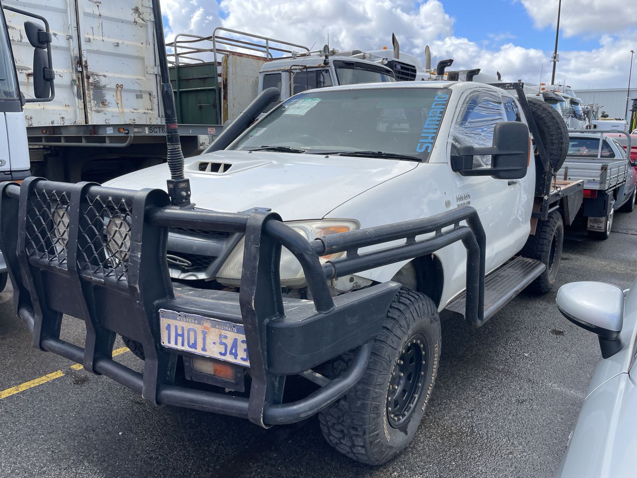 2007 Toyota Hilux SR (4x4) KUN26R Turbo Diesel Manual Ute