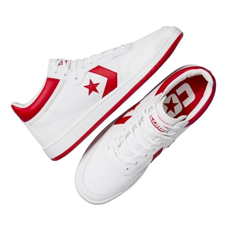 CONVERSE  Unisex Fastbreak 83 Mid Leather Shoes, US10(M)/US11.5(W)/EU44, Wh