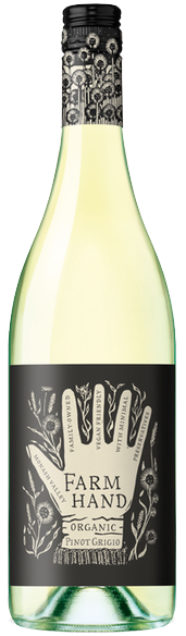 Farm Hand Pinot Grigio [organic] (6x 750mL).Current Vintage Release