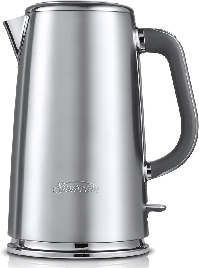 SUNBEAM Arise Electric Kettle | 1.7L, Brushed Stainless Steel, KEM5007SS.