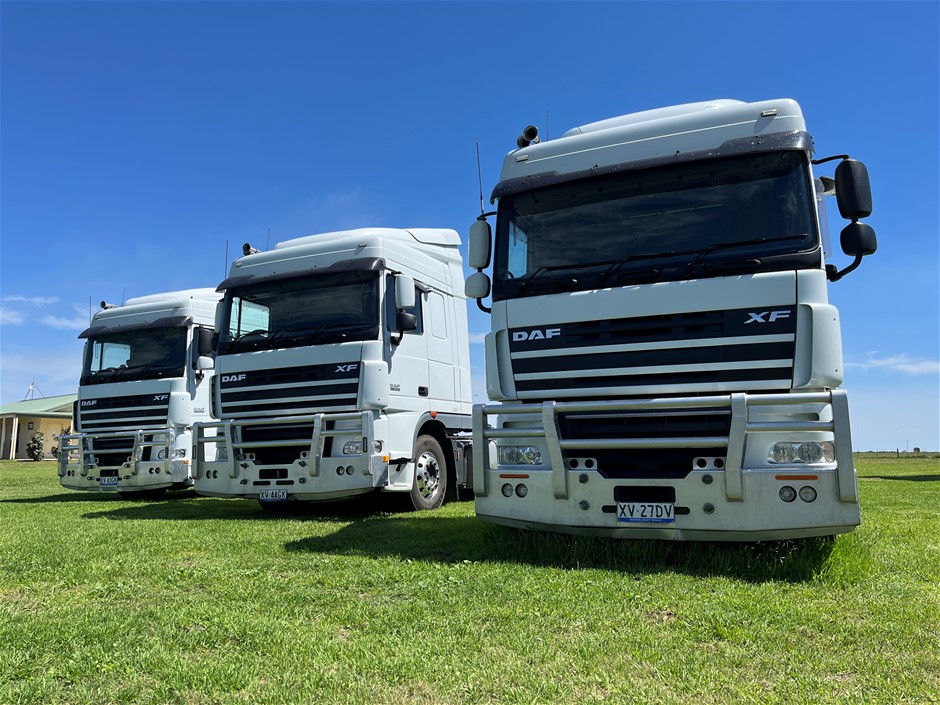 2019 DAF XF Prime Movers, Maxitrans Refrigerated Trailers