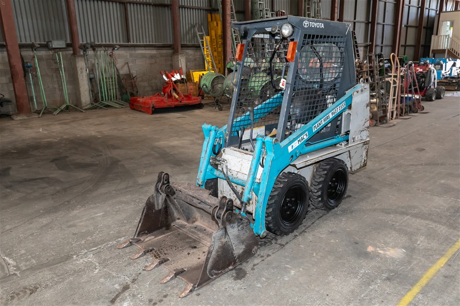 No Reserve - Toyota Skid Steer, Takeuchi Excavator & More! 
