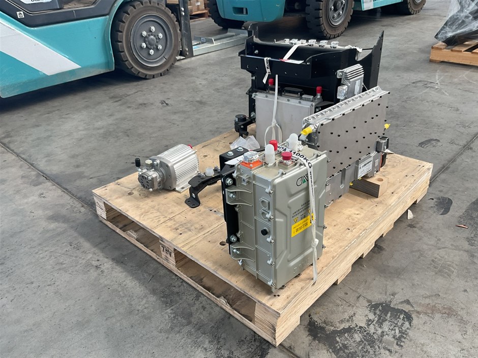Pallet of Assorted Electric Auto Parts