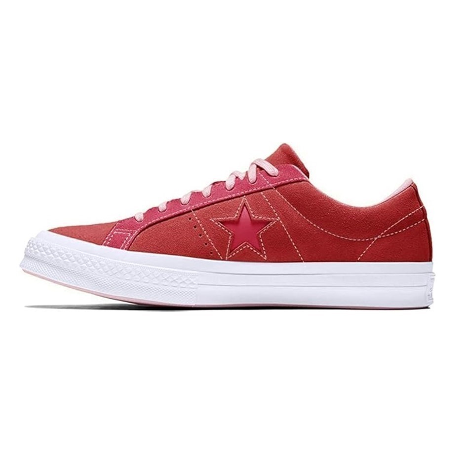 CONVERSE Unisex's One Star Ox Shoes US Size: 10(M) 12(W), Enamel Red / Pink