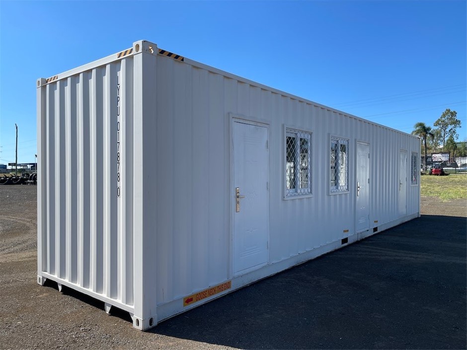 Unused 40ft Containerized Accommodation Modules-Toowoomba
