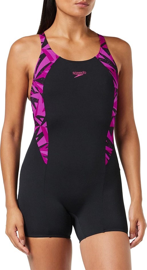SPEEDO Hyperboom Splice Muscleback Legsuit, Size AU8 (GB 10/32), 8-12305G72