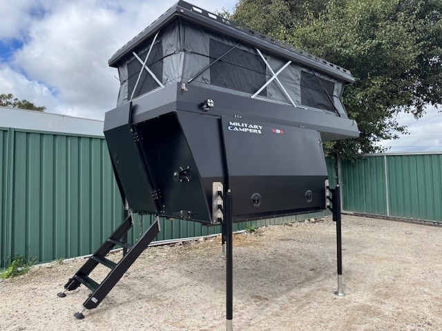 2025 X8S Slide on Camper (Black) - Unused