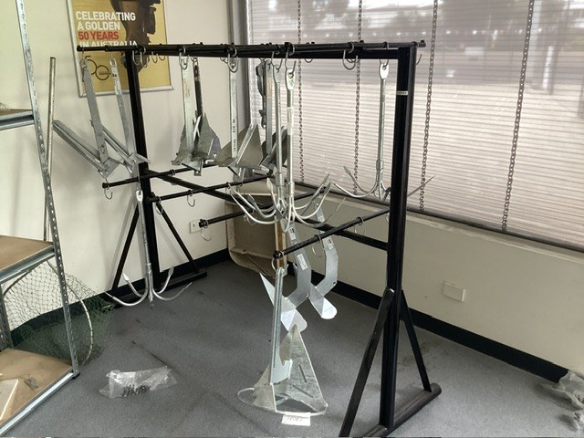 Various Types Of Anchors, Qty x 14 And Display Stand Auction (0030 ...