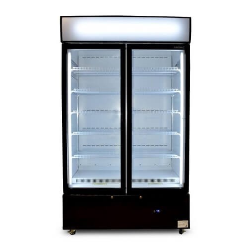 Unreserved - Bromic Upright Double Door Display Fridge