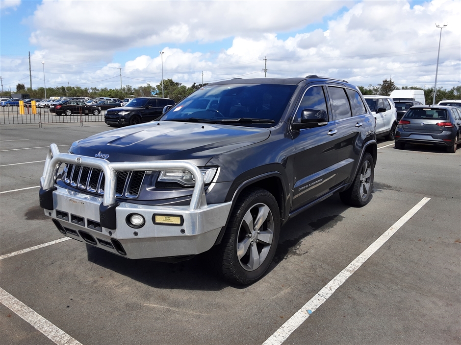 2014 Jeep Grand Cherokee Overland (4x4) WK Turbo Diesel Automatic - 8 Speed Wagon