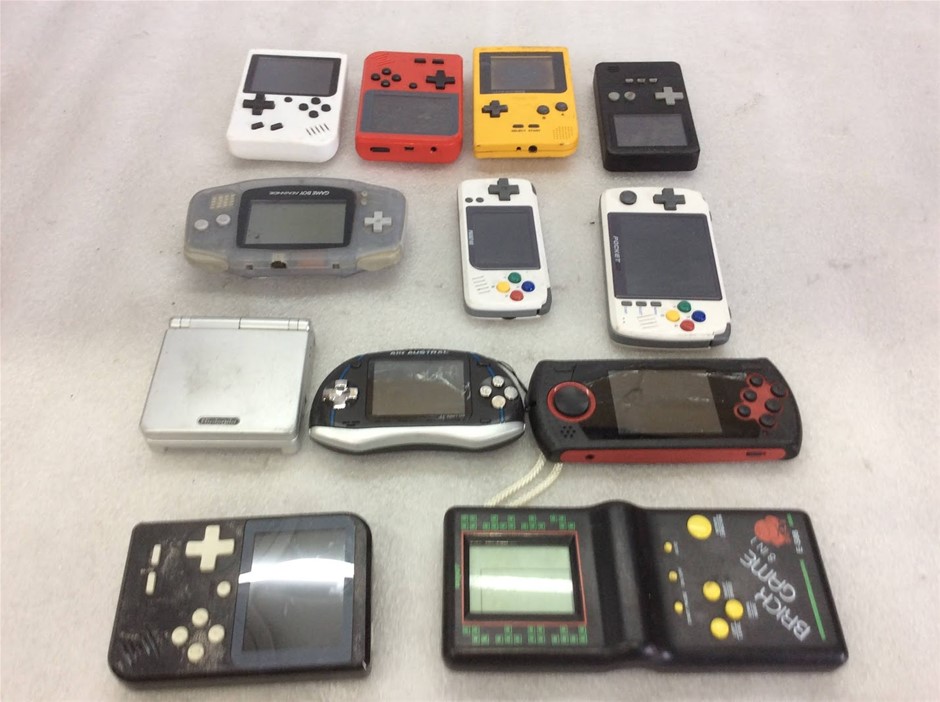 Mix Brand Mix Model Handheld Console (Lot of 12) Auction (0015-2567636 ...