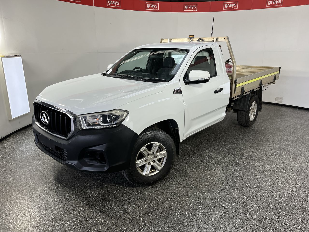 2018 LDV T60 4WD Turbo Diesel Manual Cab Chassis