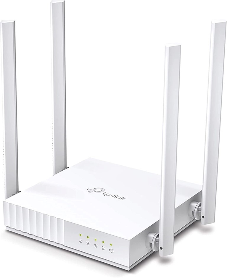 TP-LINK AC750 Dual Band Wi-Fi Router, White.