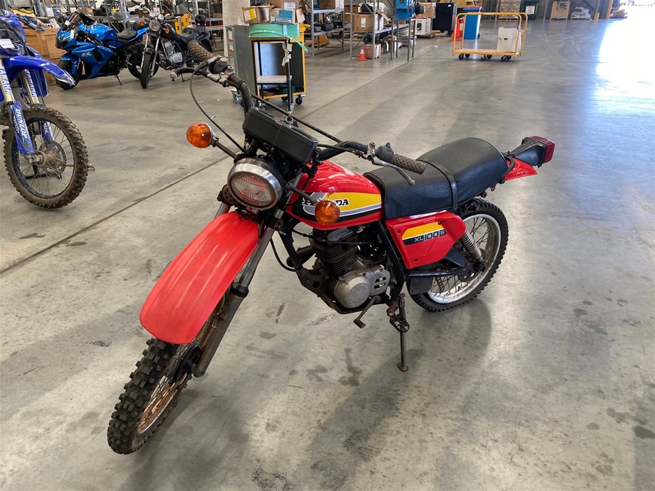 1980 Honda XL100S Motorcycle