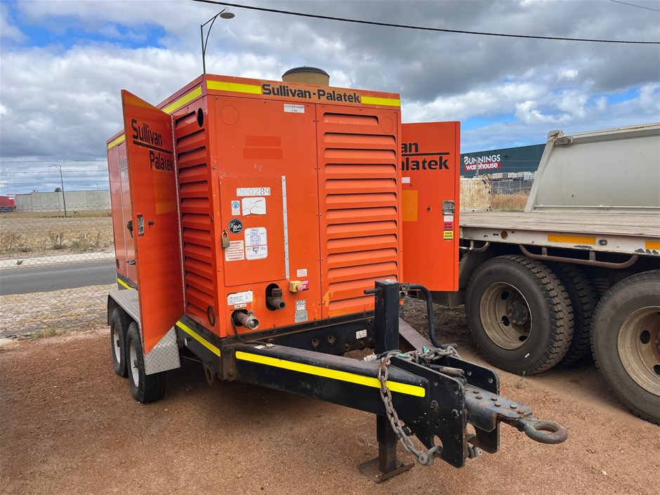 Sullivan-Palatek DF900PCA Trailer Mounted Compressor