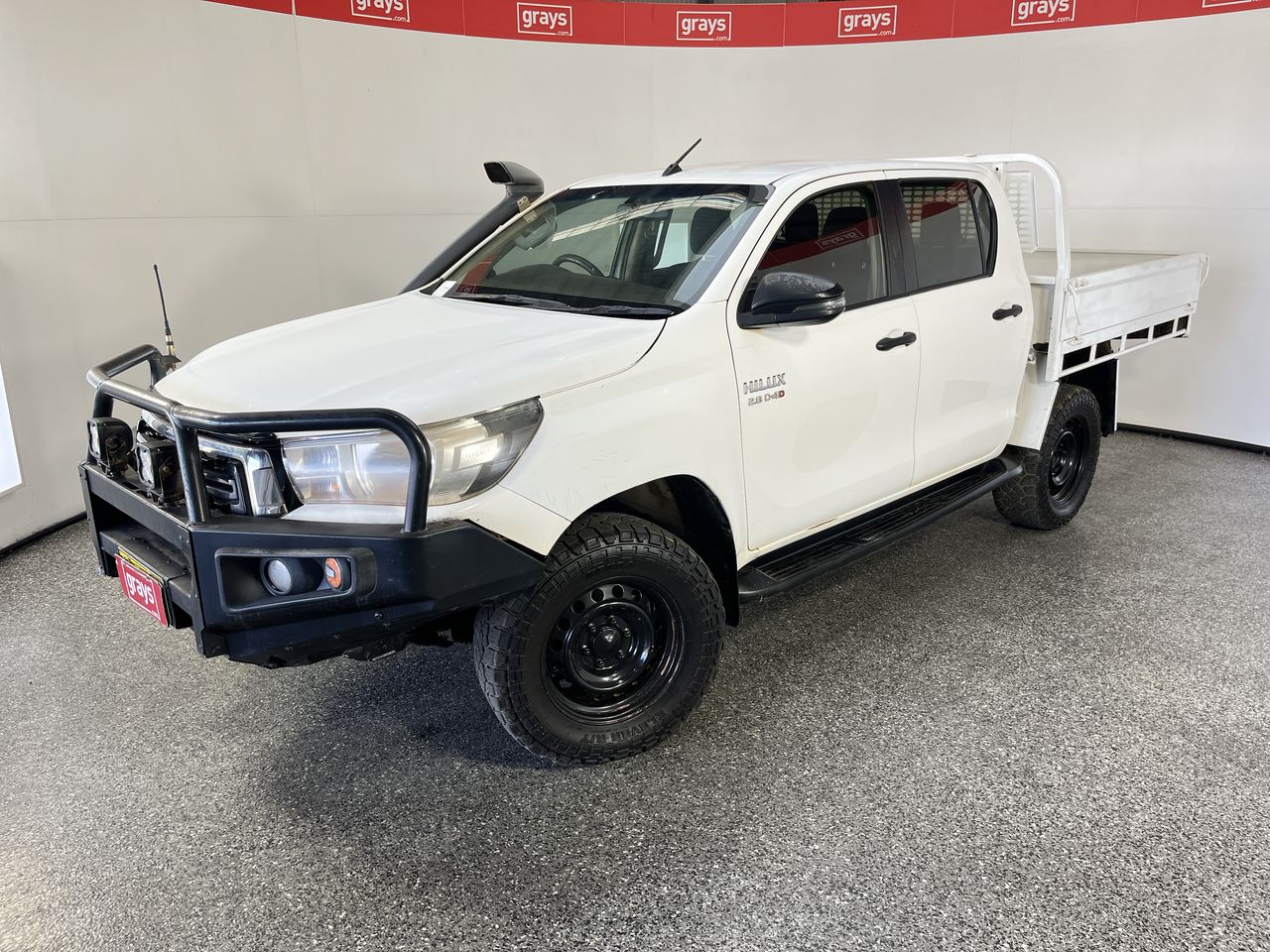 2019 Toyota Hilux SR (4x4) GUN126R T/D Auto Crew Cab Chassis
