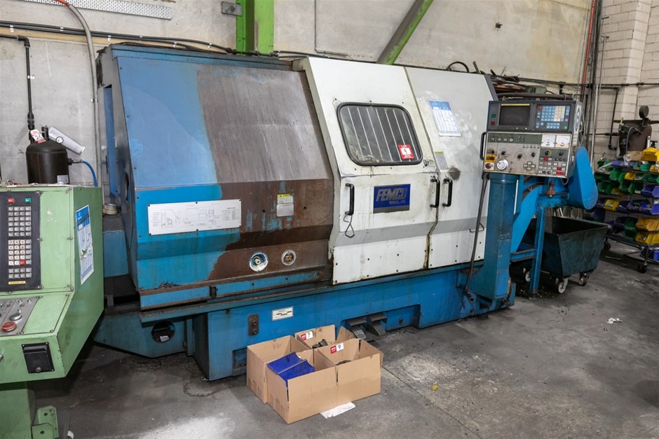 1996 FEMCO WNCL35/7C CNC Lathe