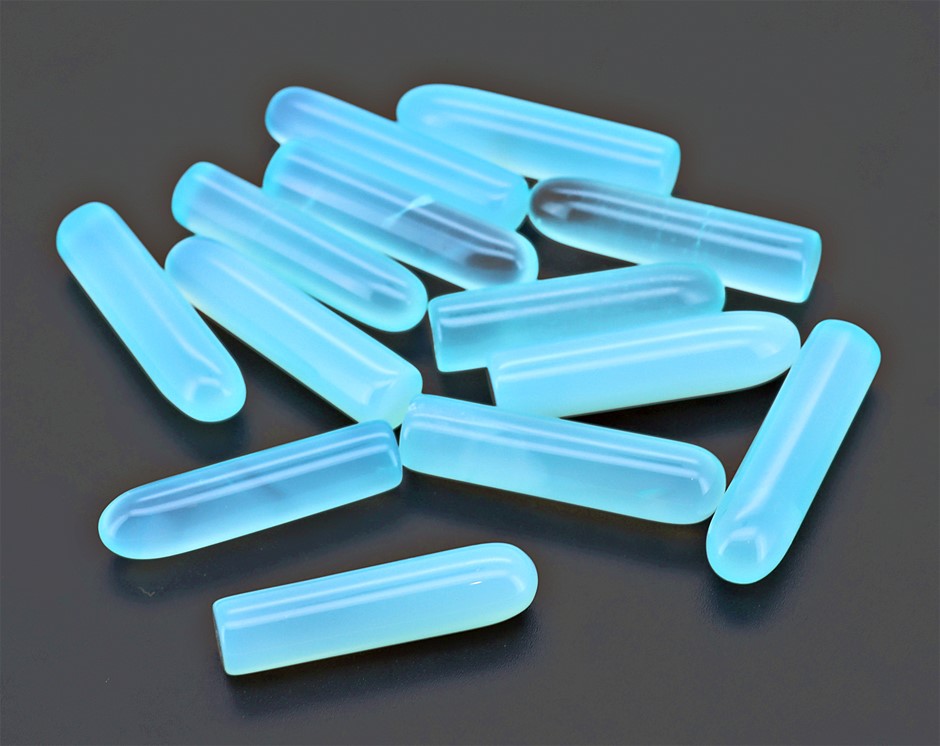 109.70 Carats Neon Blue Onyx